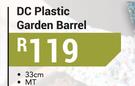 DC Plastic Garden Barrel 33cm MT