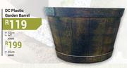 DC Plastic Garden Barrel 45cm