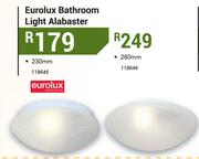 Eurolux Bathroom Light Alabaster 230mm