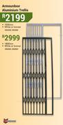 Armourdoor 1800mm Aluminium Trellis White Or Bronze