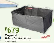 Wagworld Deluxe Car Seat Cover Black