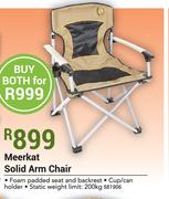 Meerkat Solid Arm Chair
