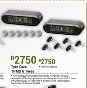 Tyre Care TPMS 6 Tyres Internal