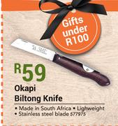 Okapi Biltong Knife