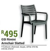 GSI Rimini ArmChair Slatted