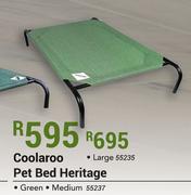 Coolaroo Ped Bed Heritage Green Large