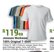 Jonsson Workwear 100% Original T-Shirt-Each