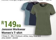 Jonsson Workwear Women T-Shirt-Each