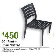 GSI Rimini Chair Slatted