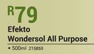 Efekto Wondersol All Purpose-500ml