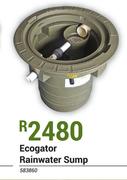 Ecogator Rainwater Sump
