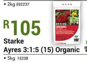 Starke Ayers 3:1:5(15) Organic-5Kg
