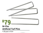 M-Flor Artificial Turf Pins 20 Pack