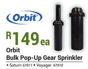 Orbit Bulk Pop-Up Gear Sprinkler-Each