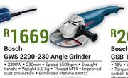 Bosch GWS 2200-230 Angle Grinder