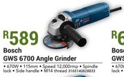 Bosch GWS 6700 Angle Grinder