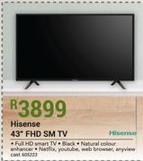 Hisense 43" FHD SM TV