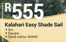 Kalahari Easy Shade Sail 3m
