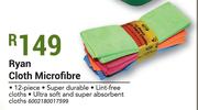 Ryan Cloth Microfibre 12 Pieces