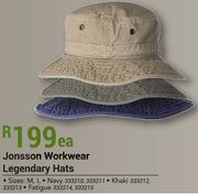 Jonsson Workwear Legendary Hats-Each