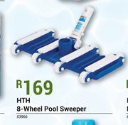 HTH 8 Wheel Pool Sweeper