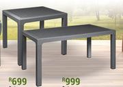 Protea Rattan Square Table