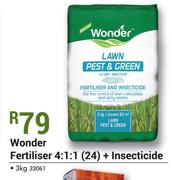Wonder 3kg Fertiliser 4:1:1 (24) + Insecticide