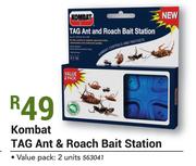 Kombat Tag Ant & Roach Bait Station