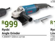 Ryobi 2000W Angel Grinder 230mm