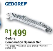 2Gedore Combination Spanner Set