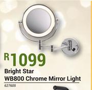 Bright Star WB800 Chrome Mirror Light