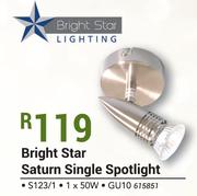 Bright Star Saturn Single Spotlight S123/1 GU10 1 x 50W