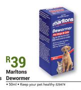 Marltons 50ml Dewormer