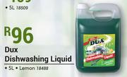 Dux 5Ltr Lemon Dishwashing Liquid