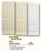 Swartland Kayo Interior Doors 813 x 2032-Each