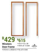 Swart Land Winsters Door Frame 813mm x 2032mm