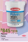 Plascon 20Ltr Polvin White