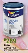 Dulux 5Ltr Acrylic PVA White