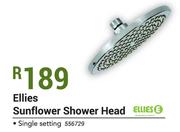 Ellies Sunflower Shower Head