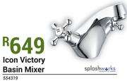 Splashworks Icon Victory Basin Mixer