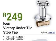 Splashworks Icon Victory Under Tile Stop Tap