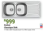 Kwikot Classique Sink