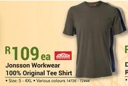 Jonsson Workwear 100% Original Tee Shirt-Each