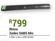 Rhino Zedex SABS Mic-30m x 4m x 250