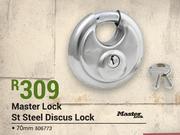 Master Lock Stainless Steel Discus Lock 70mm
