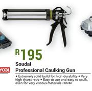 Soudal Professional Caulking Gun