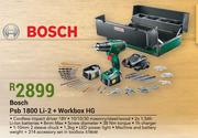 Bosch PSB 1800 Li-2 + Workbox HG