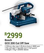 Bosch GCO 200 Cut Off Saw