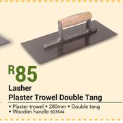 Lasher Plaster Trowel Double Tang 280mm