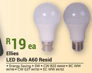 Ellies LED Bulb A60 Resid-Each